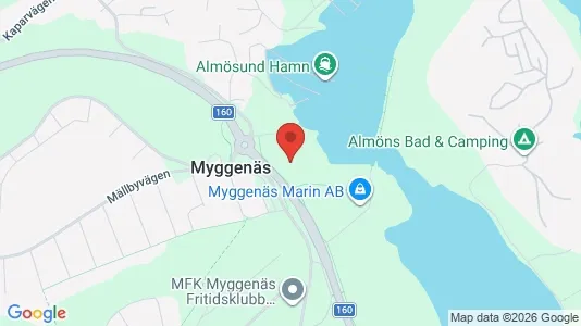 Lägenheter att hyra i Tjörn - kort over placeringen