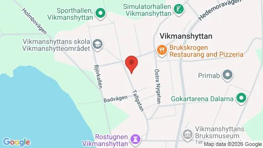 Lägenheter att hyra i Hedemora - kort over placeringen