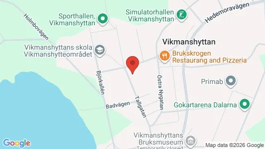Lägenheter att hyra i Hedemora - kort over placeringen