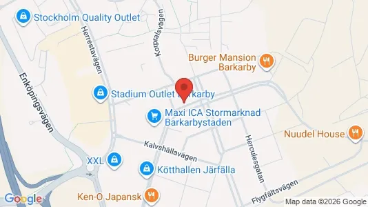 Lägenheter att hyra i Järfälla - kort over placeringen