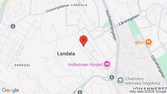 Lägenheter att hyra i Göteborg Centrum - kort over placeringen