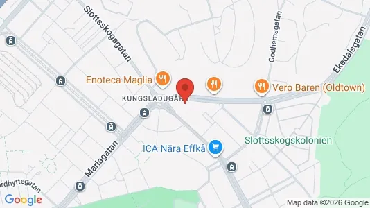 Lägenheter att hyra i Majorna-Linné - kort over placeringen