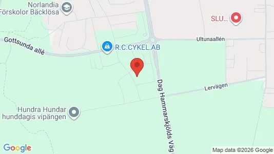 Lägenheter att hyra i Uppsala - kort over placeringen