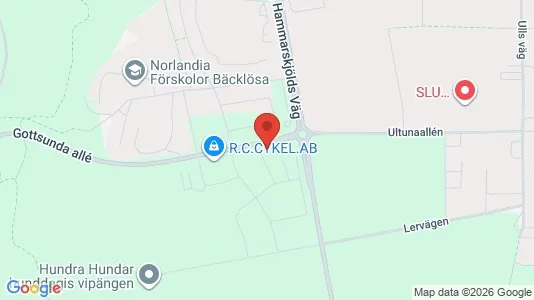 Lägenheter att hyra i Uppsala - kort over placeringen