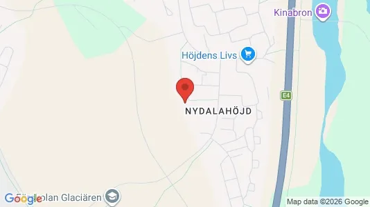 Lägenheter att hyra i Umeå - kort over placeringen