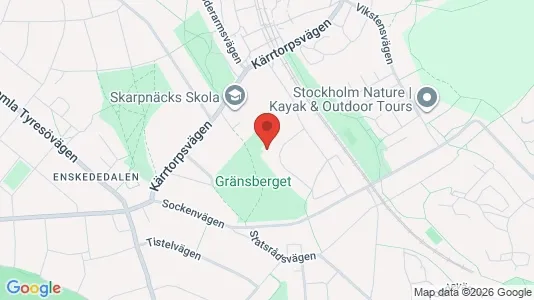 Lägenheter att hyra i Söderort - kort over placeringen