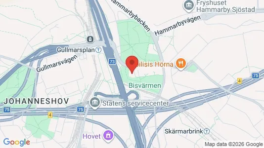 Lägenheter att hyra i Söderort - kort over placeringen