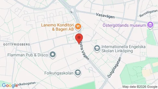 Lägenheter att hyra i Linköping - kort over placeringen