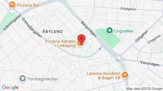 Lägenheter att hyra i Linköping - kort over placeringen