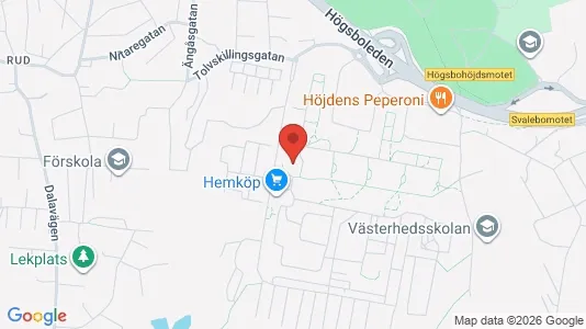 Lägenheter att hyra i Majorna-Linné - kort over placeringen