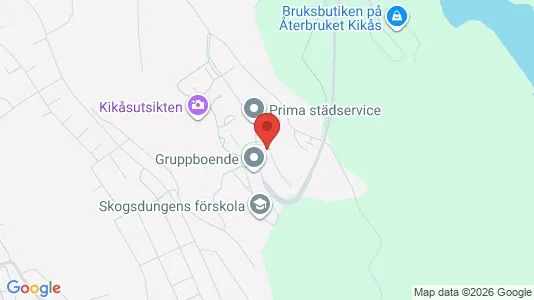 Lägenheter att hyra i Mölndal - kort over placeringen