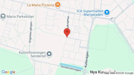 Lägenheter att hyra i Helsingborg - kort over placeringen