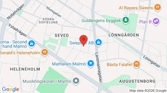 Lägenheter att hyra i Sofielund - kort over placeringen