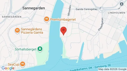 Lägenheter att hyra i Lundby - kort over placeringen