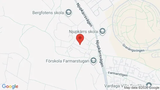 Lägenheter att hyra i Tyresö - kort over placeringen