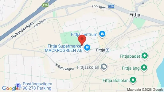Lägenheter att hyra i Botkyrka - kort over placeringen