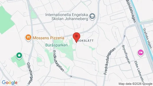 Lägenheter att hyra i Johanneberg - kort over placeringen