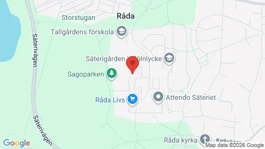 Lägenheter att hyra i Härryda - kort over placeringen