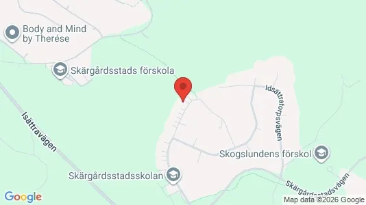 Lägenheter att hyra i Österåker - kort over placeringen