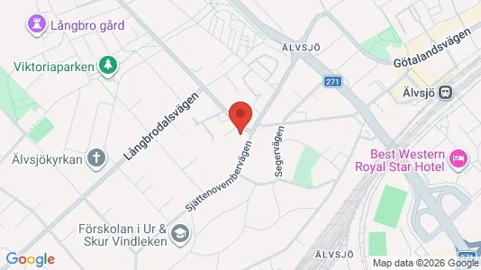 Lägenheter att hyra i Söderort - kort over placeringen