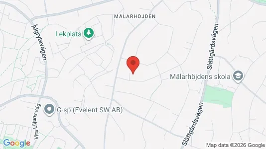 Lägenheter att hyra i Söderort - kort over placeringen