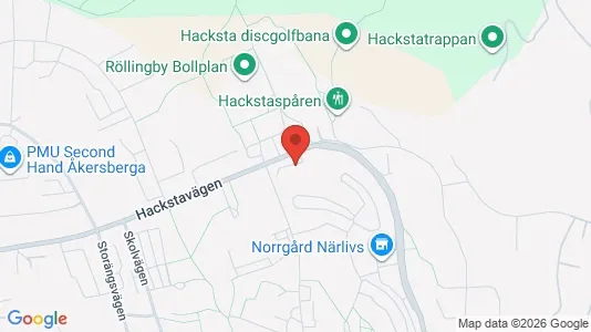 Lägenheter att hyra i Österåker - kort over placeringen