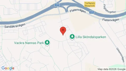 Lägenheter att hyra i Söderort - kort over placeringen