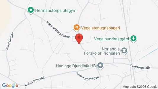Lägenheter att hyra i Haninge - kort over placeringen