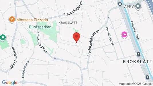 Lägenheter att hyra i Johanneberg - kort over placeringen
