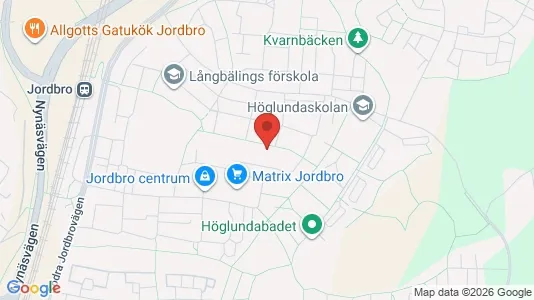 Lägenheter att hyra i Haninge - kort over placeringen