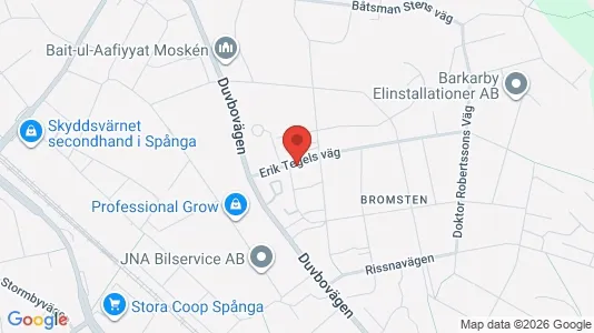 Lägenheter att hyra i Västerort - kort over placeringen