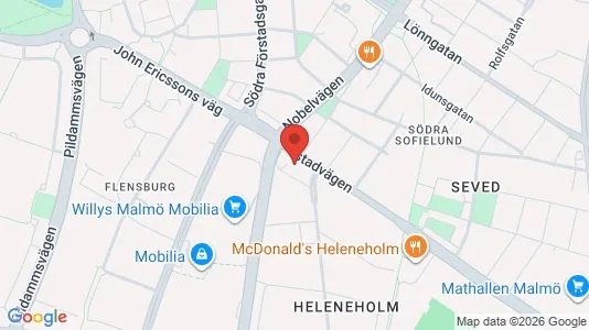 Lägenheter att hyra i Sofielund - kort over placeringen