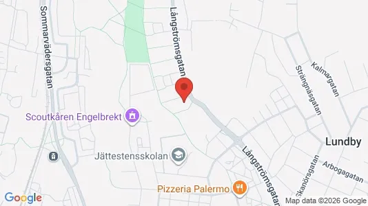 Lägenheter att hyra i Västra hisingen - kort over placeringen