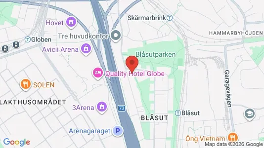 Lägenheter att hyra i Söderort - kort over placeringen