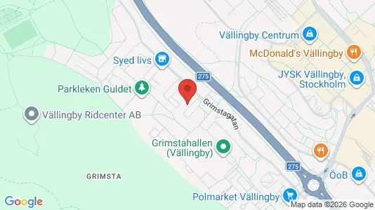 Lägenheter att hyra i Västerort - kort over placeringen