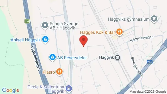 Lägenheter att hyra i Sollentuna - kort over placeringen