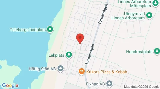 Lägenheter att hyra i Växjö - kort over placeringen