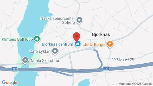 Lägenheter att hyra i Nacka - kort over placeringen