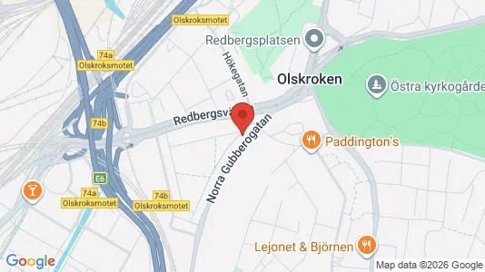 Lägenheter att hyra i Örgryte-Härlanda - kort over placeringen