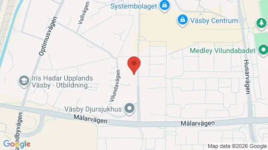 Lägenheter att hyra i Upplands Väsby - kort over placeringen