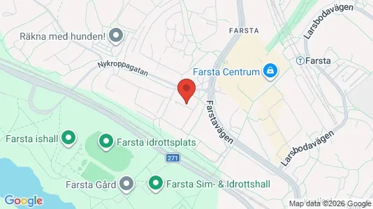 Lägenheter att hyra i Söderort - kort over placeringen