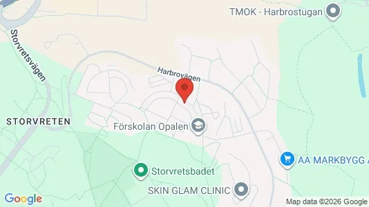 Lägenheter att hyra i Botkyrka - kort over placeringen