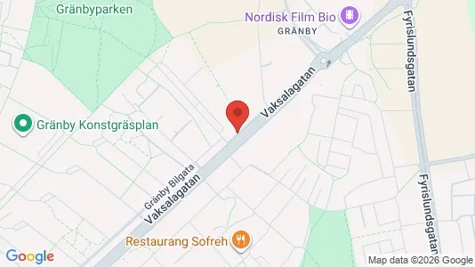 Lägenheter att hyra i Uppsala - kort over placeringen