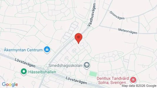 Lägenheter att hyra i Västerort - kort over placeringen