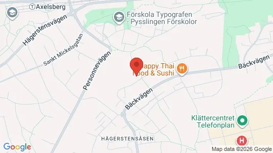 Lägenheter att hyra i Söderort - kort over placeringen