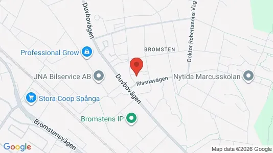 Lägenheter att hyra i Västerort - kort over placeringen