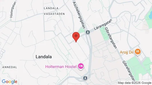 Lägenheter att hyra i Göteborg Centrum - kort over placeringen