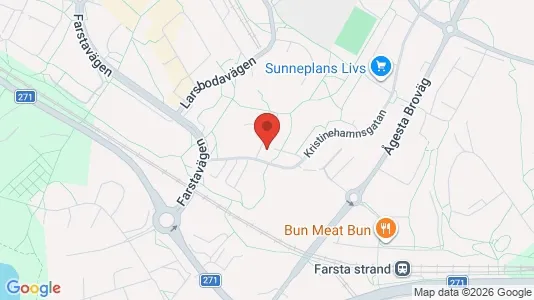 Lägenheter att hyra i Söderort - kort over placeringen