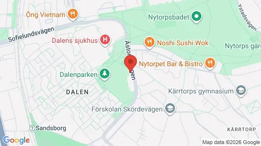 Lägenheter att hyra i Söderort - kort over placeringen