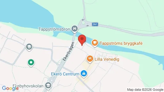 Lägenheter att hyra i Ekerö - kort over placeringen